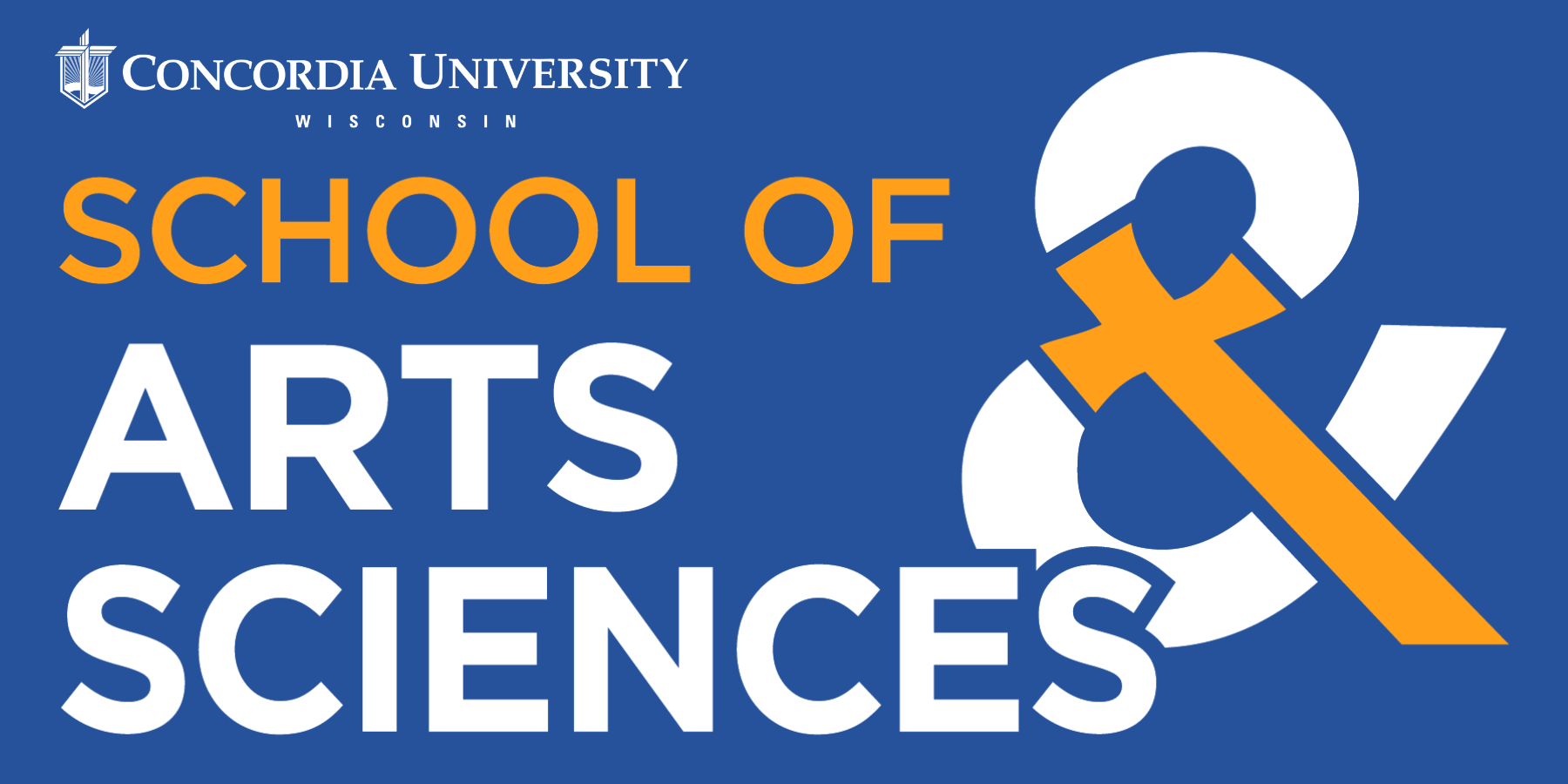 Arts & Science gold cross CUW